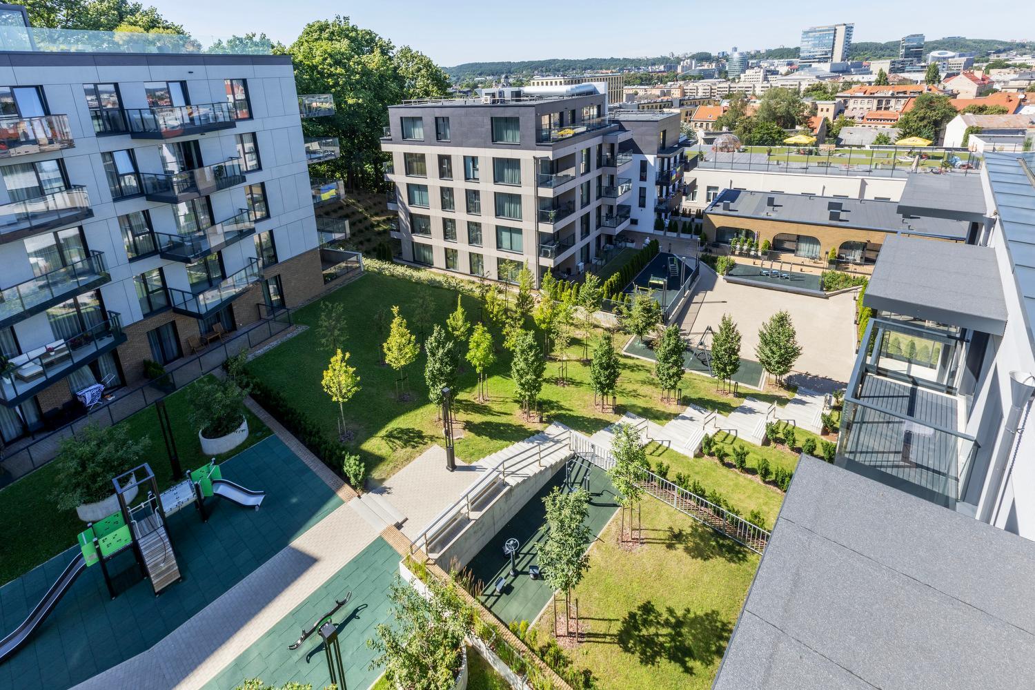 Brand New Central Panorama Vilnius Luaran gambar